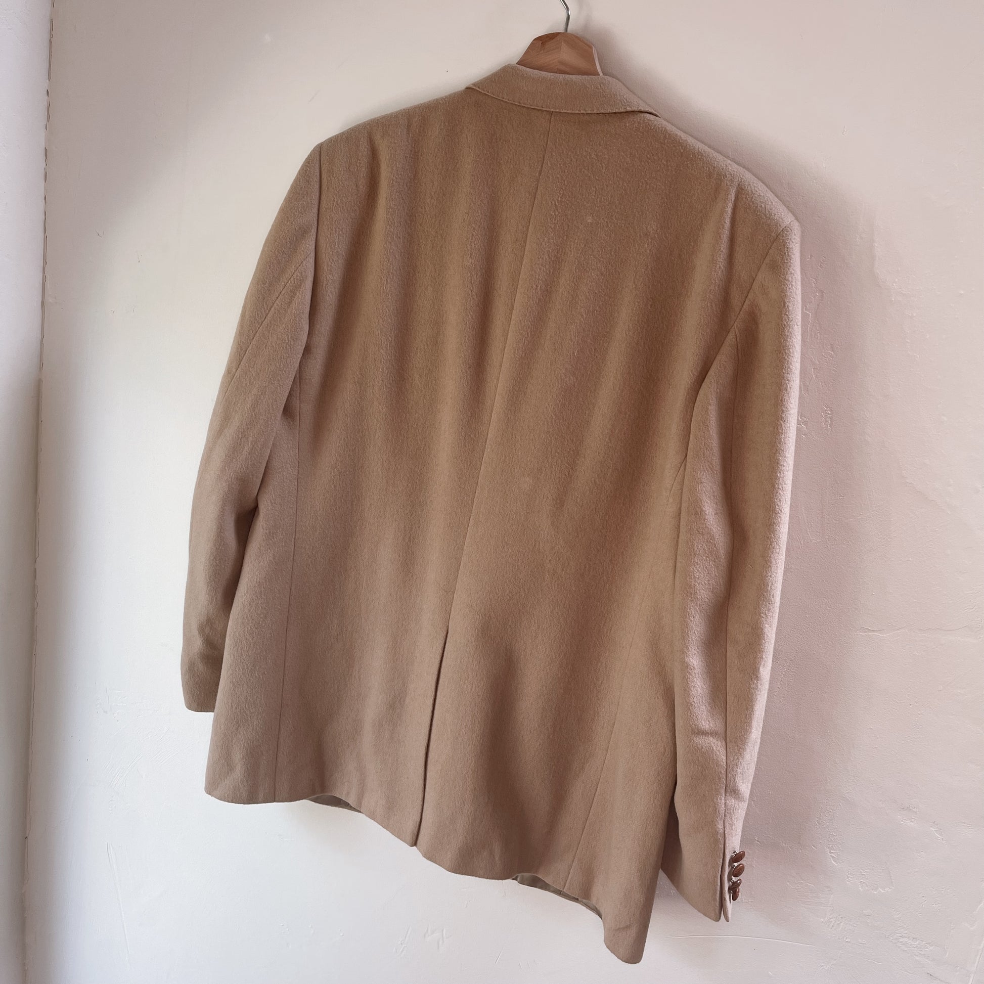 Vintage Lanvin Camel Hair Blazer - SHOP EZRA