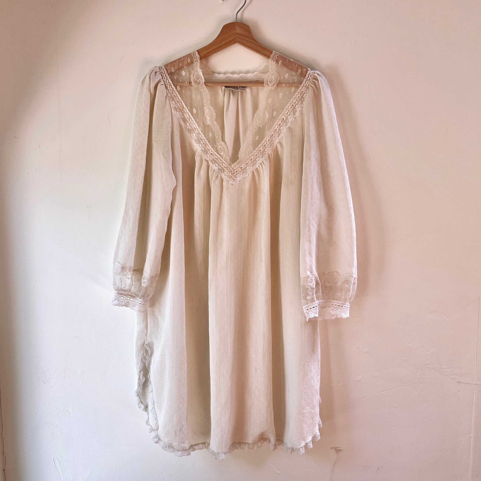 Vintage Christian Dior Country Mini Dress 80’s - SHOP EZRA