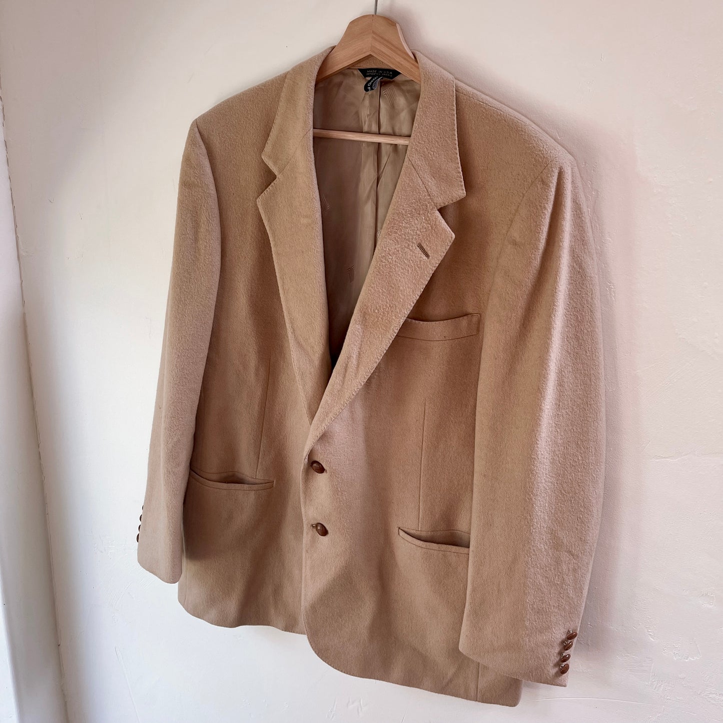 Vintage Lanvin Camel Hair Blazer - SHOP EZRA