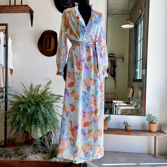 Vintage Christian Dior 80’s Kimono Dress - Your Vintage Neighbor