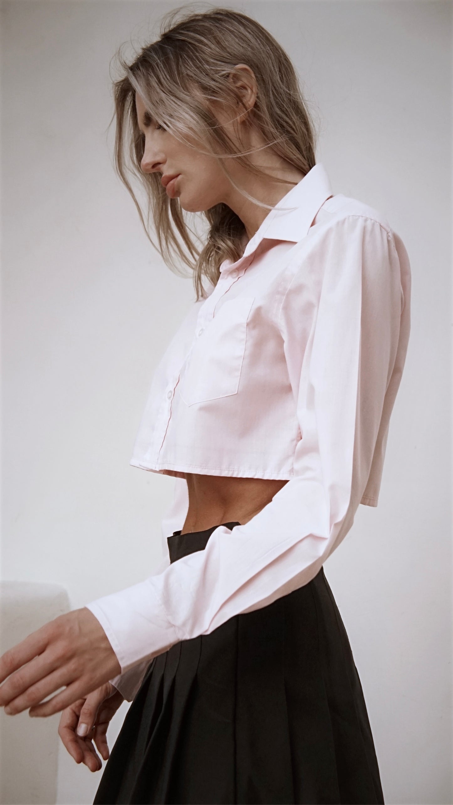 Vintage 90’s Givenchy Cropped Top in Pink - SHOP EZRA