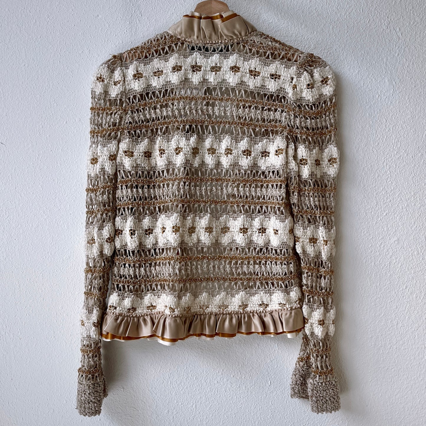 Vintage Pat Richard’s Crochet Knit Cropped Jacket - SHOP EZRA