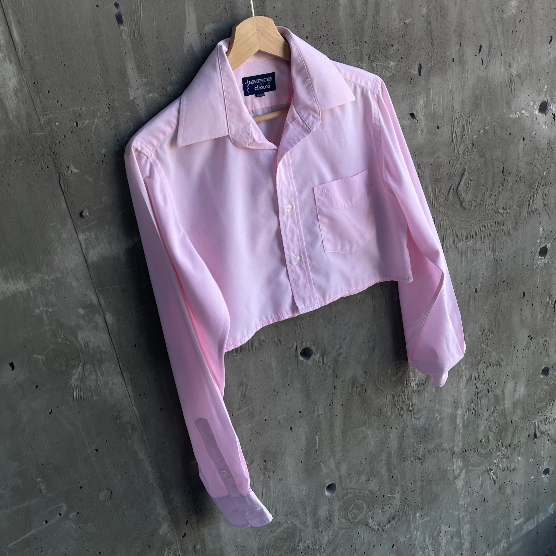 Vintage 90’s Givenchy Cropped Top in Pink - SHOP EZRA