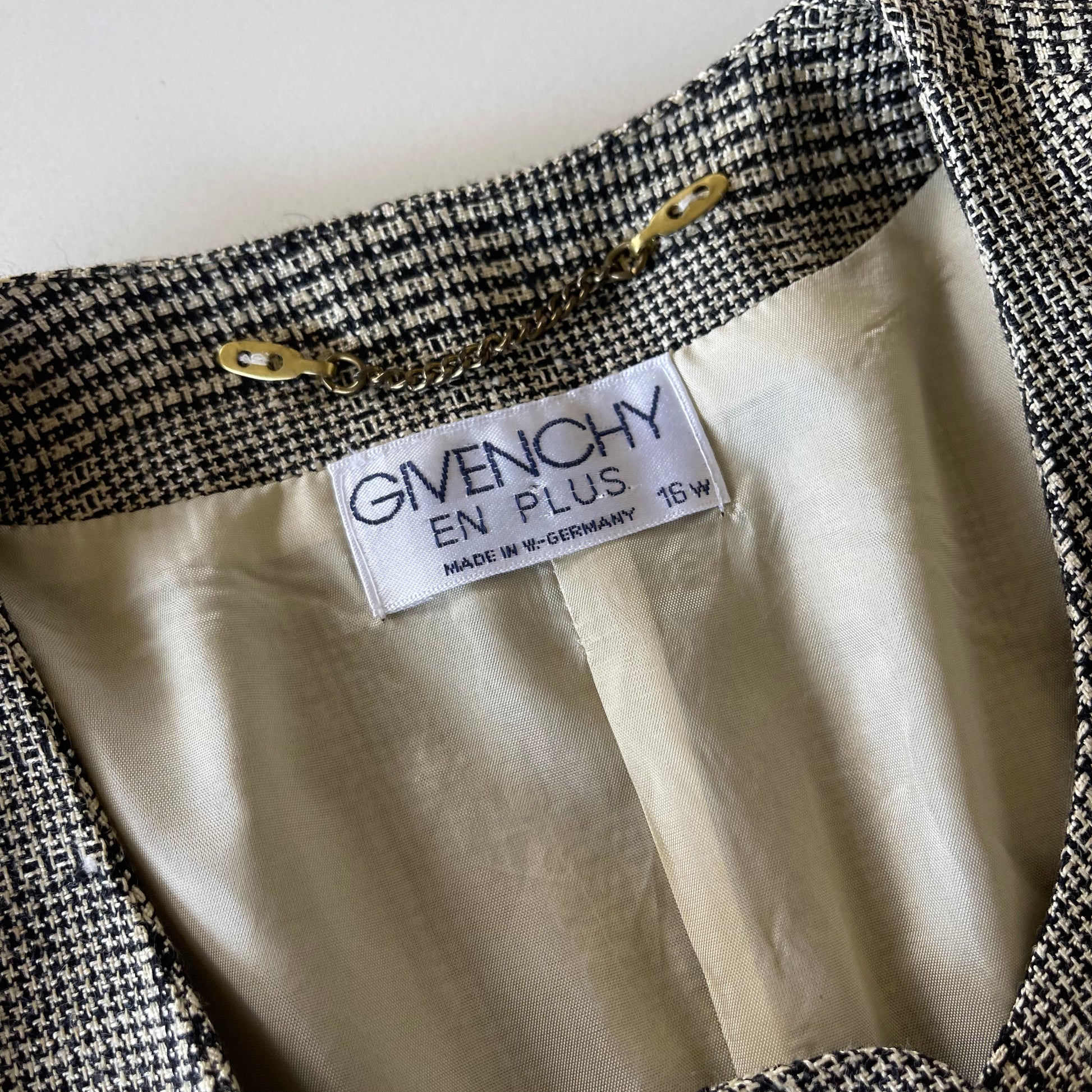 Vintage Givenchy En Plus Blazer from the 80 s Your Vintage Neighbor